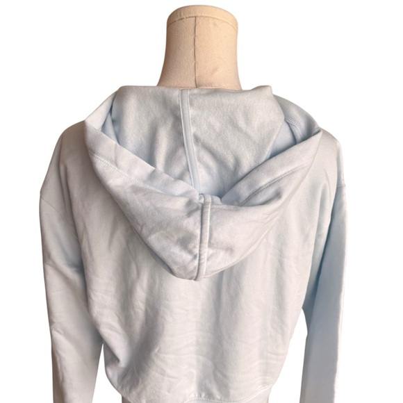 Lilly Pulitzer - NWT Kirstie Long Sleeve Hoodie Pastel Lunar Blue Sz XXS - Picture 4 of 8
